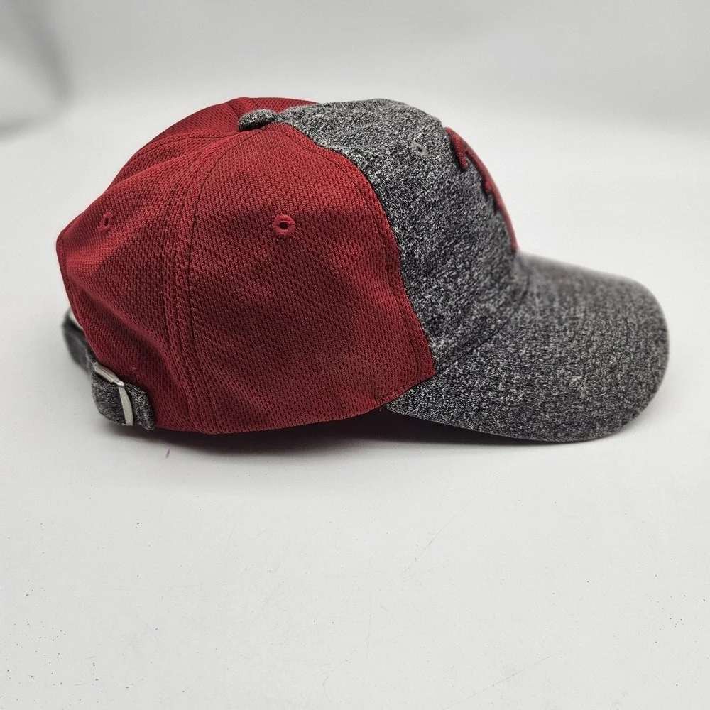 Louisville Cardinals Hat Cap Strap Back Womens Gray Red NCAA Basketball Harmony - Picture 5 of 10